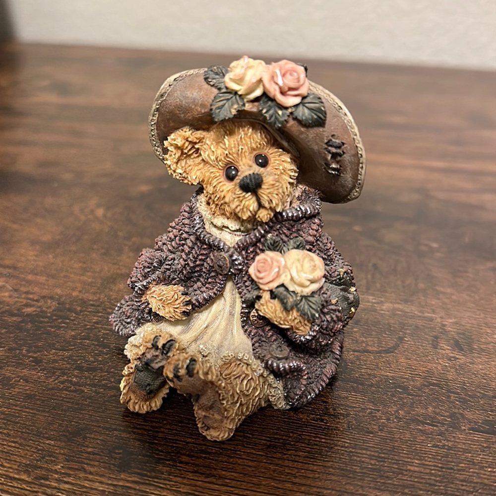 ⭐️3 for $10⭐️ Boyds Bear Mrs Tuttle…stop and smell the roses